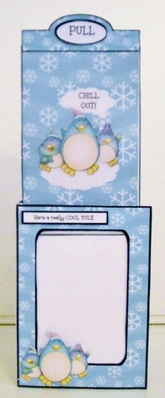 Magic Slider Kit - the Penguin Says Chill by Pam Stubley