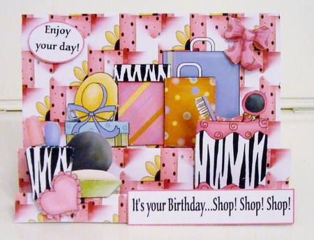 Cosmetics Over the Edge Stepper Kit by Pam Stubley