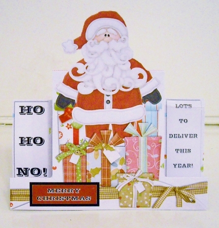 Ho, Ho, No! Lots to Deliver Single Sheet Centre Stepper by Pam Stubley