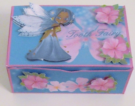 Little Boxes Tooth Fairy Box - Dark by Pam Stubley