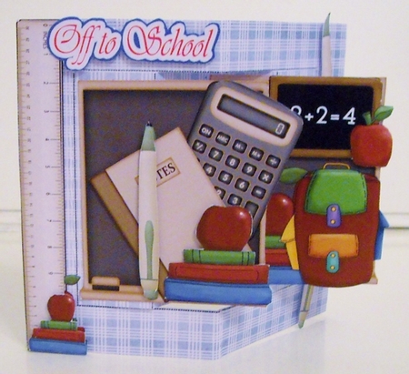 W Fold Off Too School by Pam Stubley