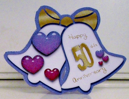 50th Anniversary Bells by Pam Stubley