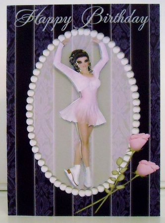 Elegant Ice Skater by Pam Stubley