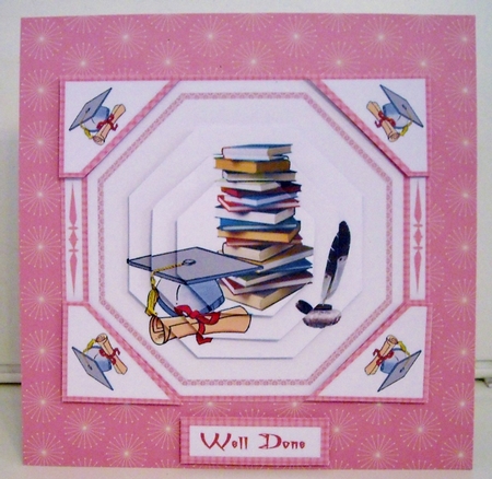 Graduation (pink) by Pam Stubley