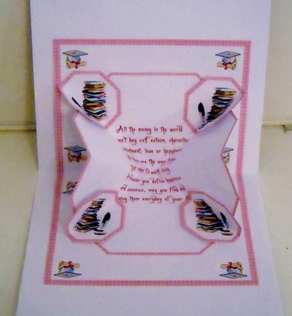 Graduation (pink) by Pam Stubley