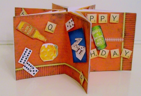 3D Pub Games Carousel Card Kit by Pam Stubley