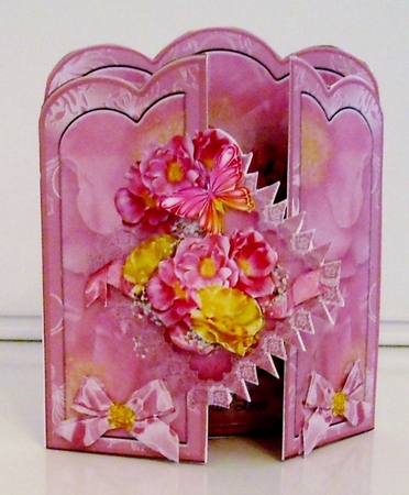 Glorious Rose Bloom Gate Fold Card Kit by Pam Stubley