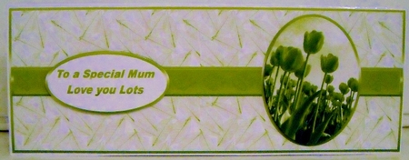 Tulips Oval 7 by Pam Stubley
