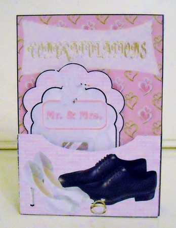 Wedding Pocket Card Front by Pam Stubley