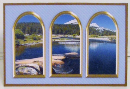 Three Arches Card - Yosemite by Pam Stubley