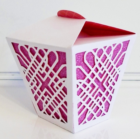 Entwined Hearts Collection Favour Box 3 by Pam Stubley