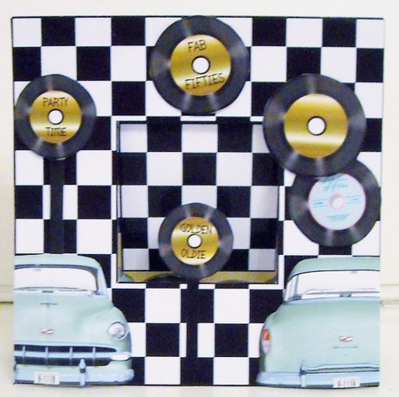 Aperture-square Table-card Mini Kit - Fab Fifties by Pam Stubley