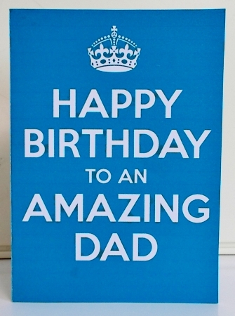 Amazing Dad Pop Up Birthday Card with Badges by Pam Stubley