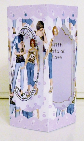Tower Card - Casual Sisters by Pam Stubley