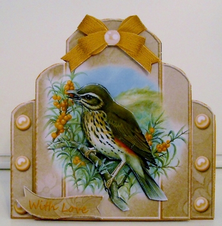 Bird Over the Edge Mini Kit by Pam Stubley