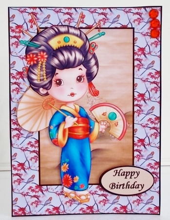 Little Geisha Girl by Pam Stubley