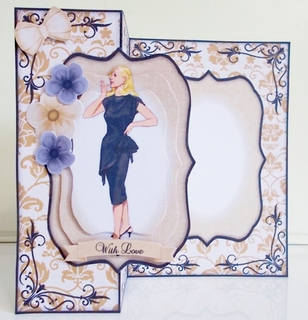 Vintage Smoking Fashion Beauty Fold Back Mini Kit by Pam Stubley