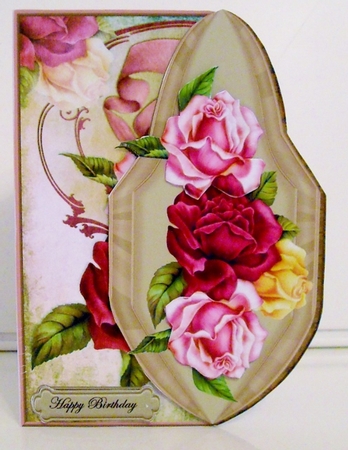 Over the Edge Antique Roses by Pam Stubley