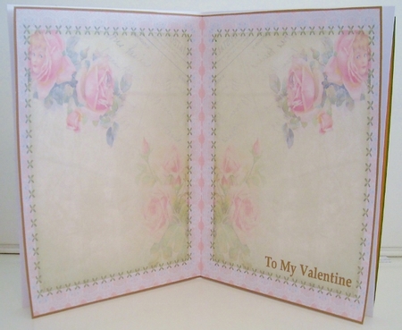 Pretty Pink Roses Insert 1 by Pam Stubley