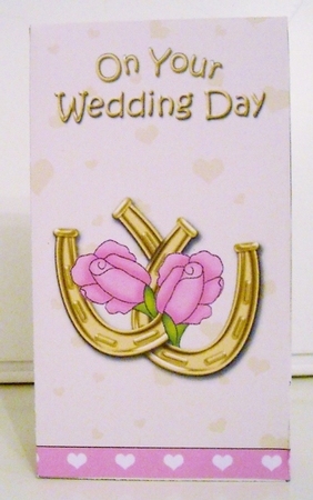 3D Wedding Day Horse Shoes Gift Bag Mini Kit by Pam Stubley