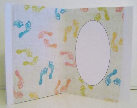 Baby Footprints Insert by Pam Stubley