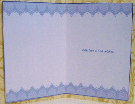 Cherished Moments Insert by Pam Stubley