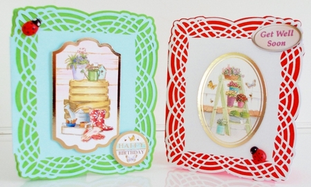 345 Frilled Edge Card by Pam Stubley