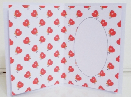 Valentine Butterflies Insert by Pam Stubley