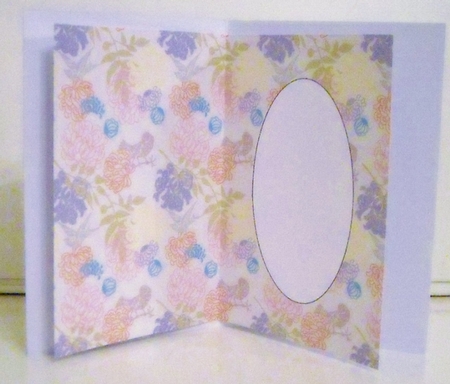 Flowers and Birds Insert by Pam Stubley