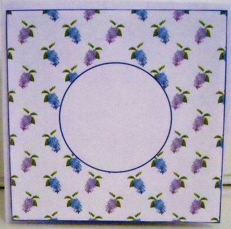 Lilac Sprig Insert 8x8 by Pam Stubley