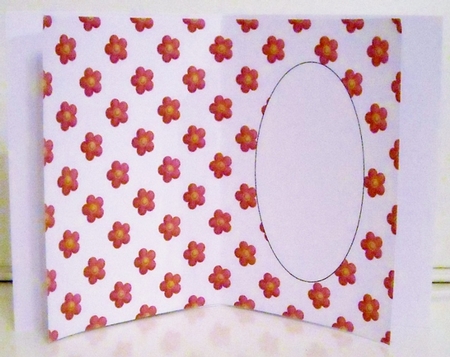 Felt Flowers Red Insert by Pam Stubley