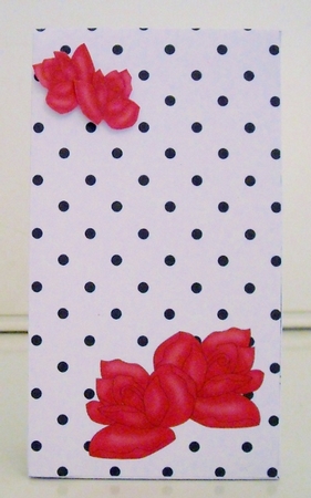 3D Polka Dots & Roses Gift Bag Mini Kit by Pam Stubley