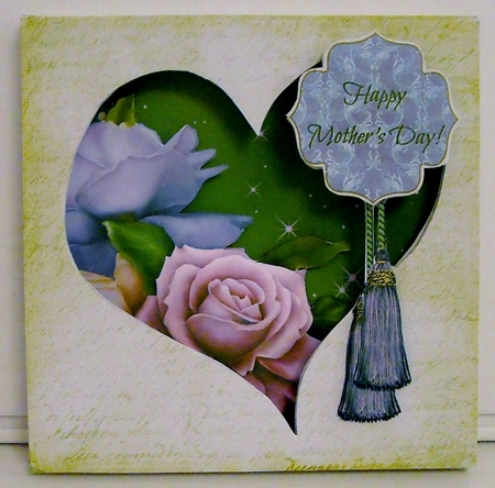 Hearts & Roses Shadow Box by Pam Stubley