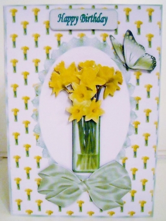 A Vase of Daffodils by Pam Stubley