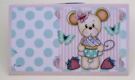 Cupcake Maisy Money Wallet by Pam Stubley