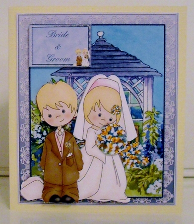Cute Wedding#1 by Pam Stubley