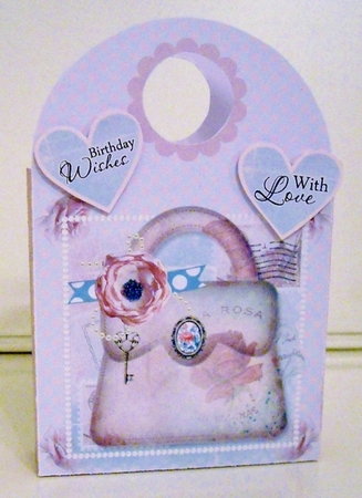 Italian Rose Handbag Large Gift Bag by Pam Stubley