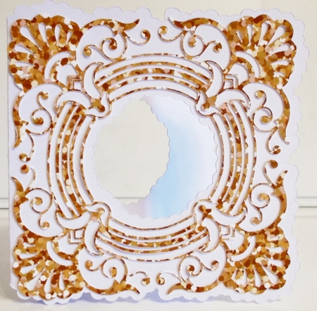 Deco Scalloped Layered Card by Pam Stubley