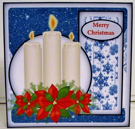 Christmas Candles by Pam Stubley