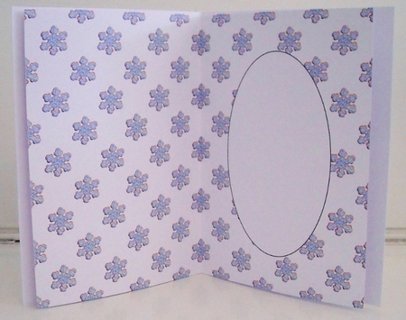 Snowflake Cookies Blue Insert by Pam Stubley