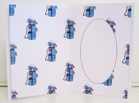 Golf Bag Insert 2 by Pam Stubley