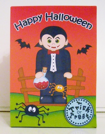 3D Little Halloween Vampire Damien Gift Bag Mini Kit by Pam Stubley