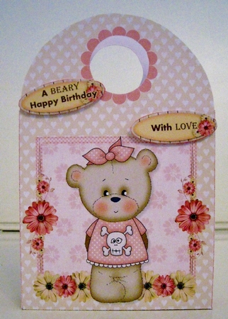 I Love You Beary Much Large Gift Bag by Pam Stubley