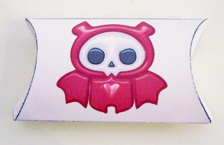 Cute Devil Halloween Pillow Box by Pam Stubley