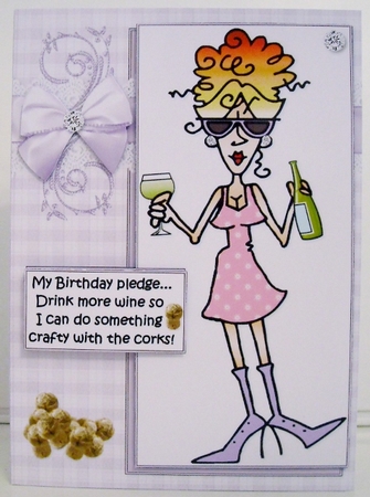 Rita is Getting Crafty Quick Card by Pam Stubley