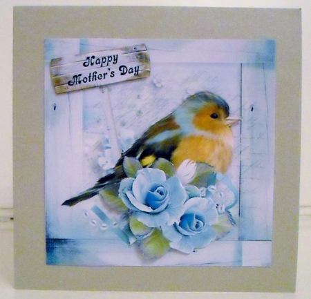 Keeper of the Garden Topper with Decoupage by Pam Stubley