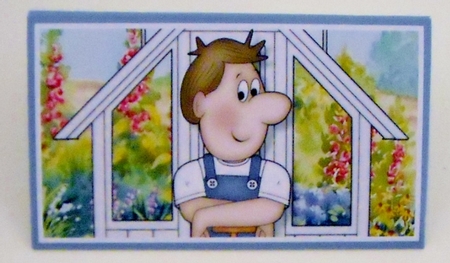 Gardening Dave Money Wallet by Pam Stubley
