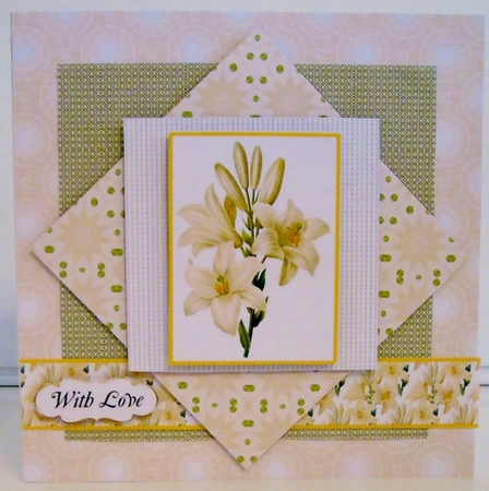 8X8 Flower Layers 4 by Pam Stubley