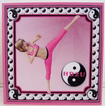 TEEN GIRL 19 KICKBOXING by Pam Stubley