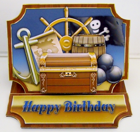Pirate Easel by Pam Stubley
